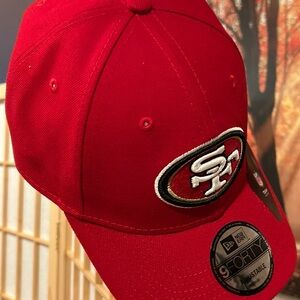 Red 9FORTY Adjustable Cap